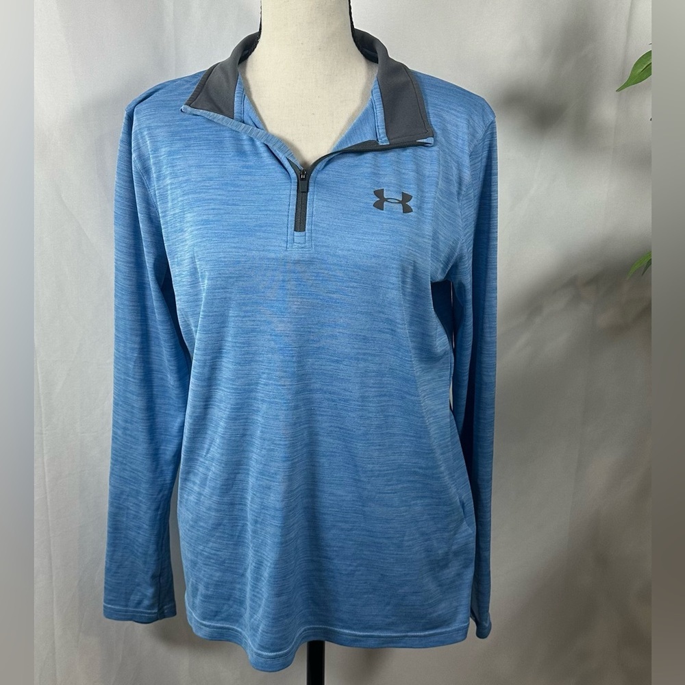 Under Armour Blue and Gray Sweater - Picture 2 of 10
